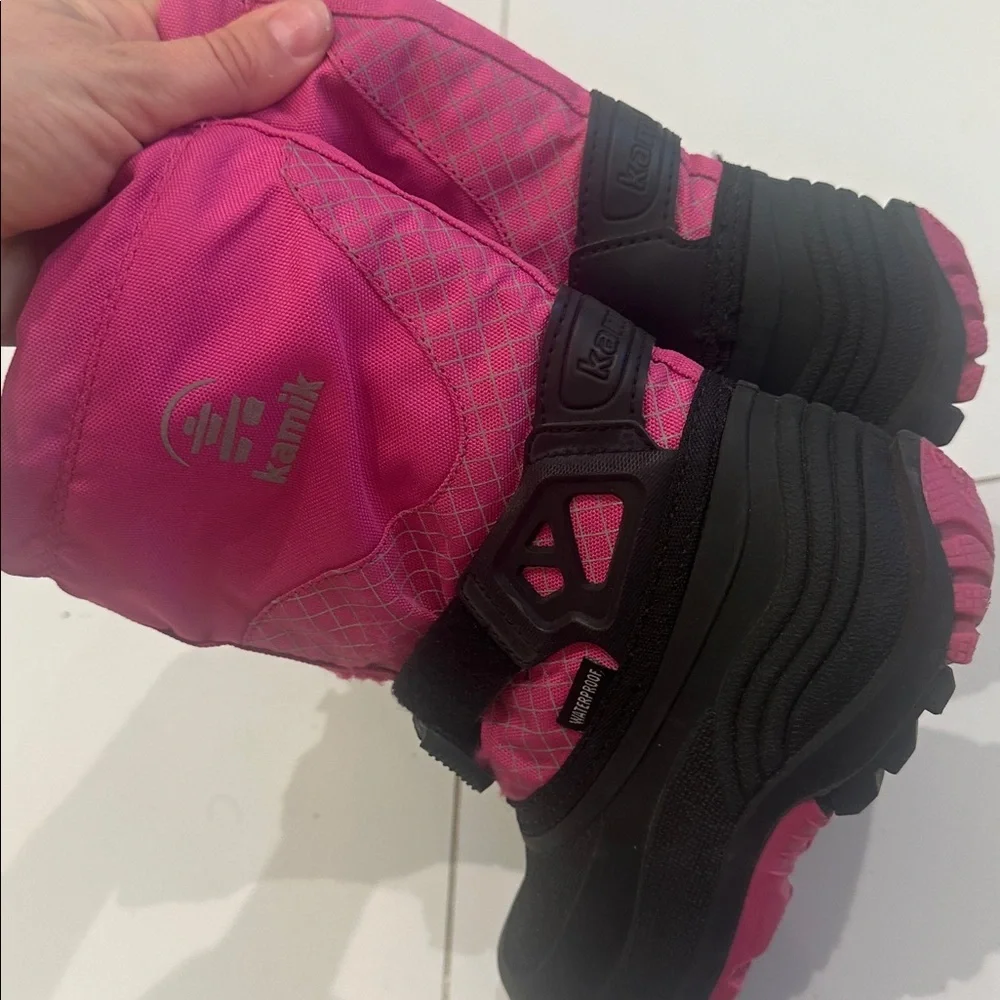 Kamik kids fuchsia